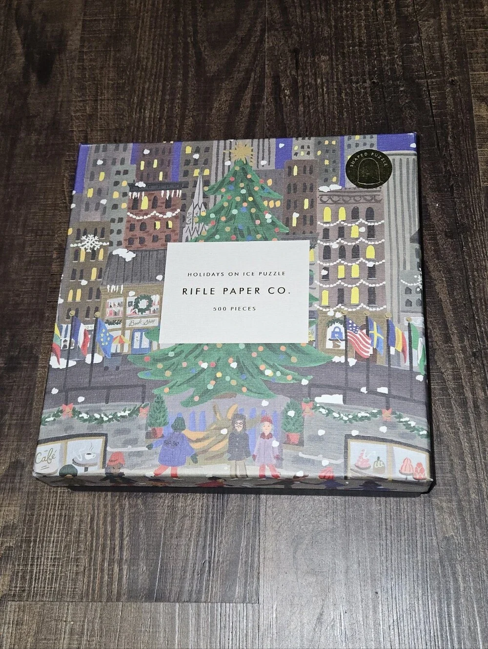 Rifle Paper Co Holidays On Ice Puzzle